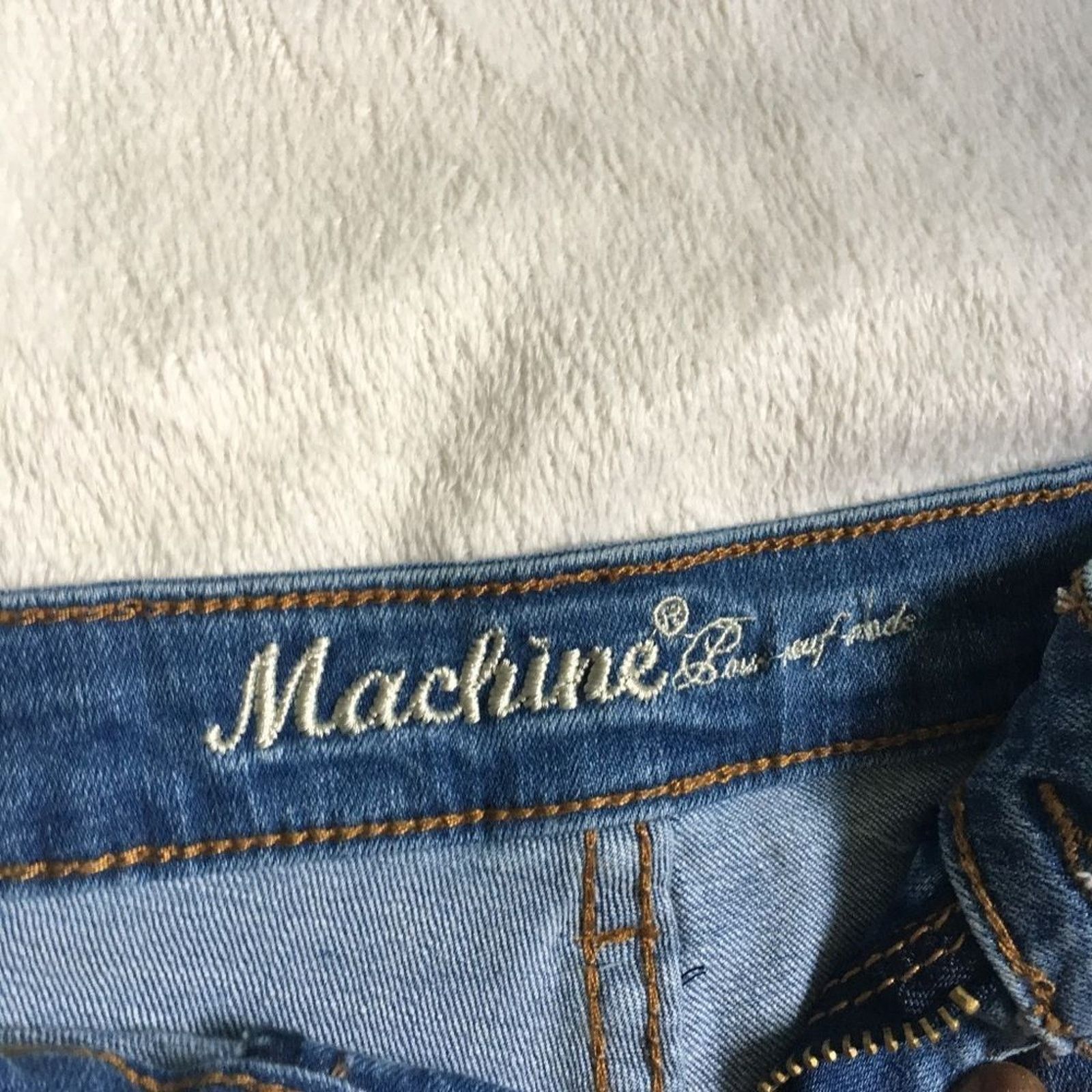 Other Machine Embroidered Distressed Denim Cutoff Shorts | Sz M Size 26" / US 2 / IT 38 - 3 Thumbnail