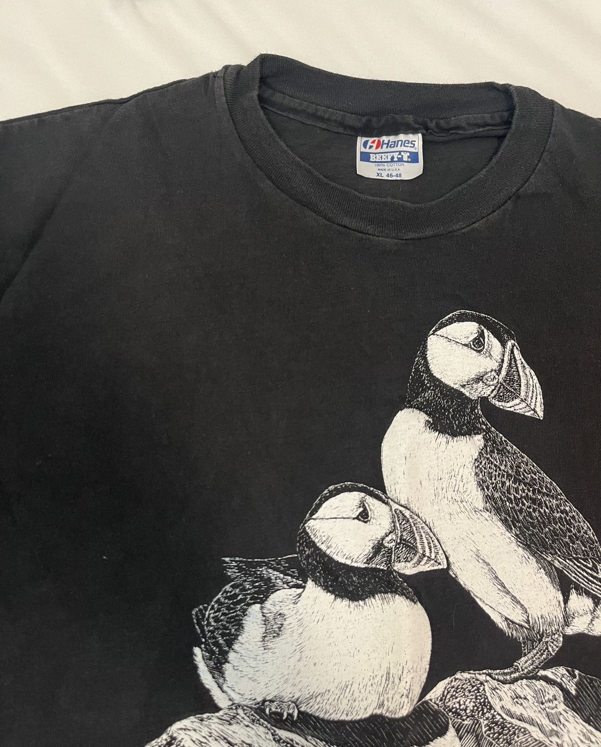 Vintage Vintage Hanes Beefy Atlantic Puffin tee Size US XL / EU 56 / 4 - 2 Thumbnail
