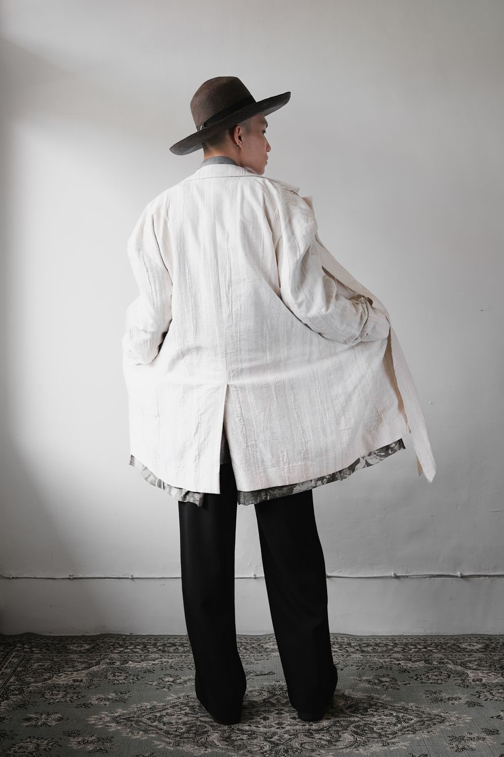 Other CHIAHUNG SU Oversized Jacquard Blazer Jacket Size 50L - 8 Thumbnail