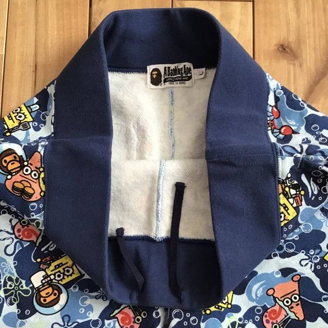 Bape × Nickelodeon BAPE × Spongebob Milo sweat shorts a bathing ape ★size L Size US 34 / EU 50 - 6 Thumbnail
