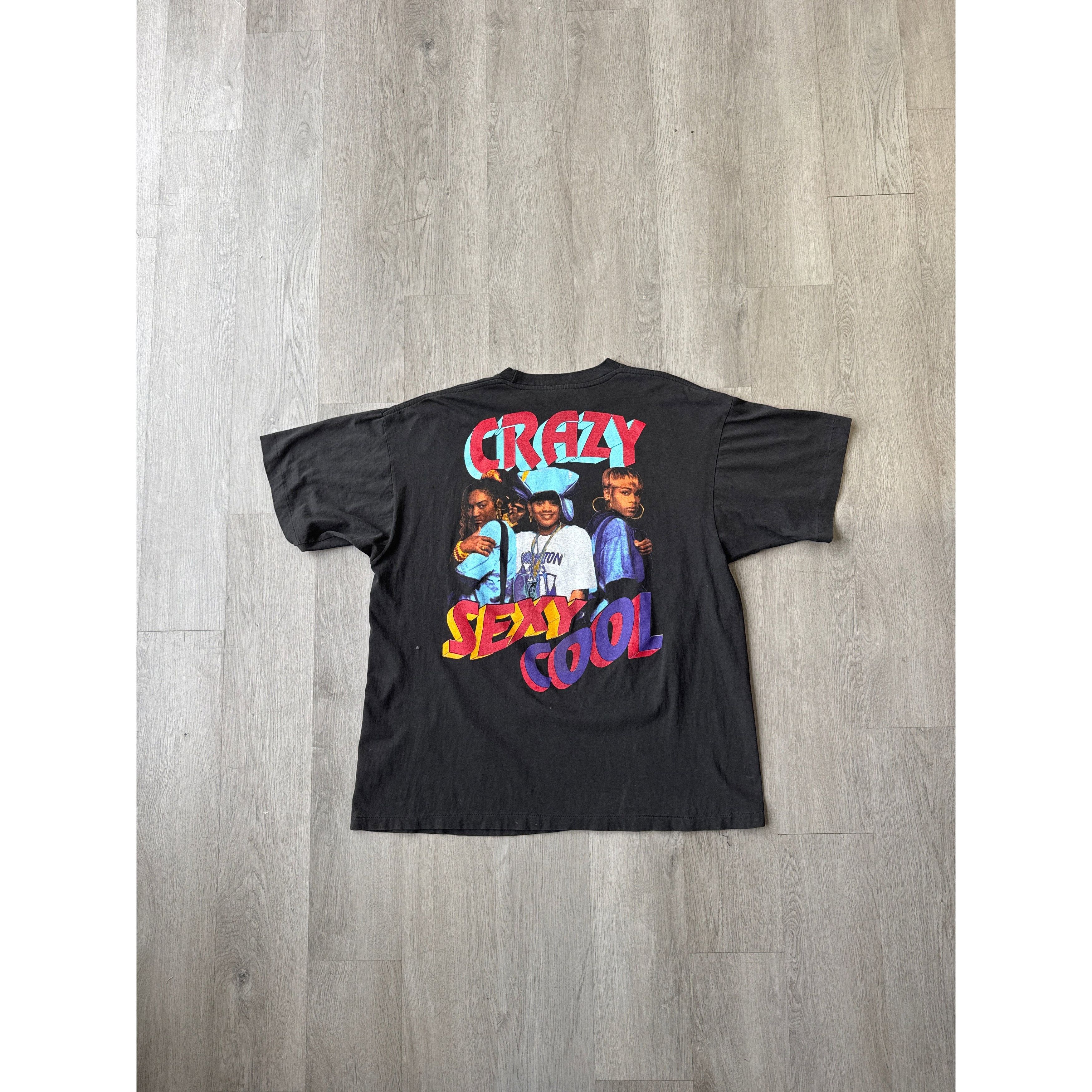 Vintage Vintage 1995 TLC Creep Crazy Sexy Cool Rap Tee Size US XXL / EU 58 / 5 - 2 Thumbnail