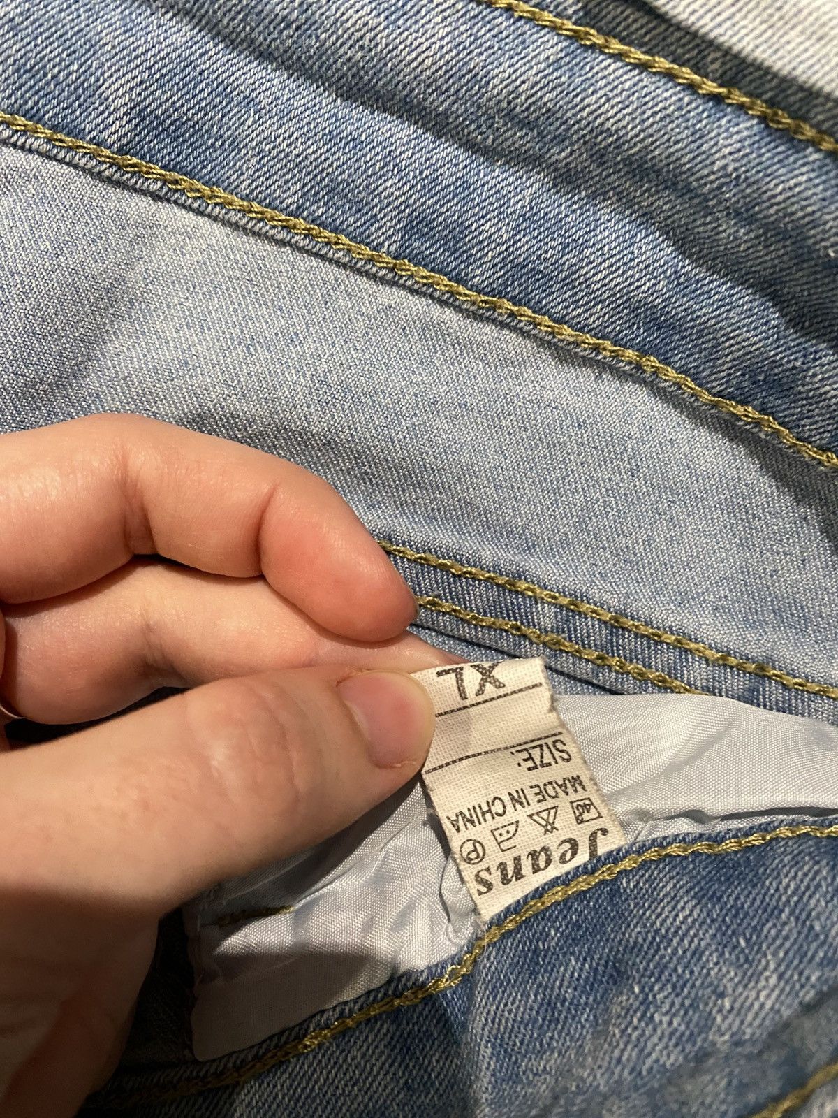 Japanese Brand Inspired By If Six Was Nine Flared Avan Jeans-Y2K Drip Size US 33 - 9 Thumbnail