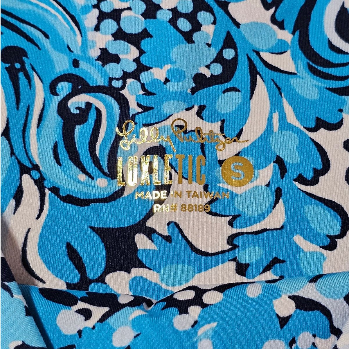 Lilly Pulitzer New Lilly Pulitzer LUXLETIC South Beach Mermazing Shorts S Size 25" / US 0 / IT 36 - 8 Thumbnail