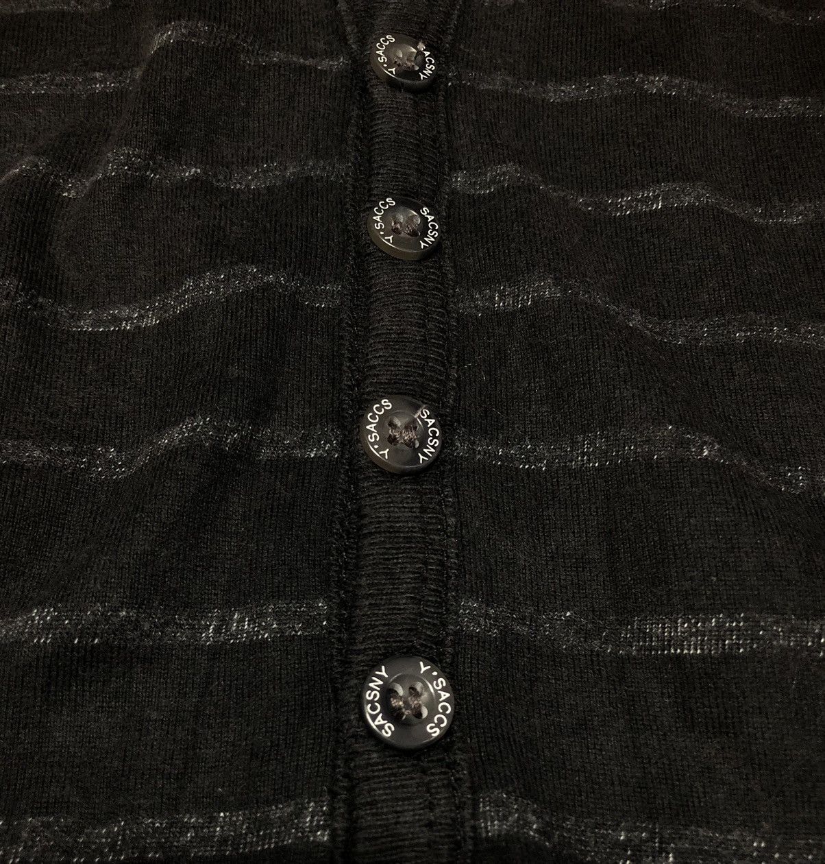 Designer × Vintage × Yohji Yamamoto Sacsny Y'saccs Y's Yohji Yamamoto Long Sleeve Tee Shirt Size US M / EU 48-50 / 2 - 10 Thumbnail