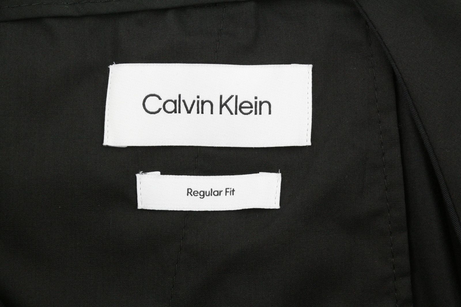 Calvin Klein COTTON SEACELL MODERN L Black Regular Pleated 87462 Size US 34 / EU 50 - 7 Thumbnail
