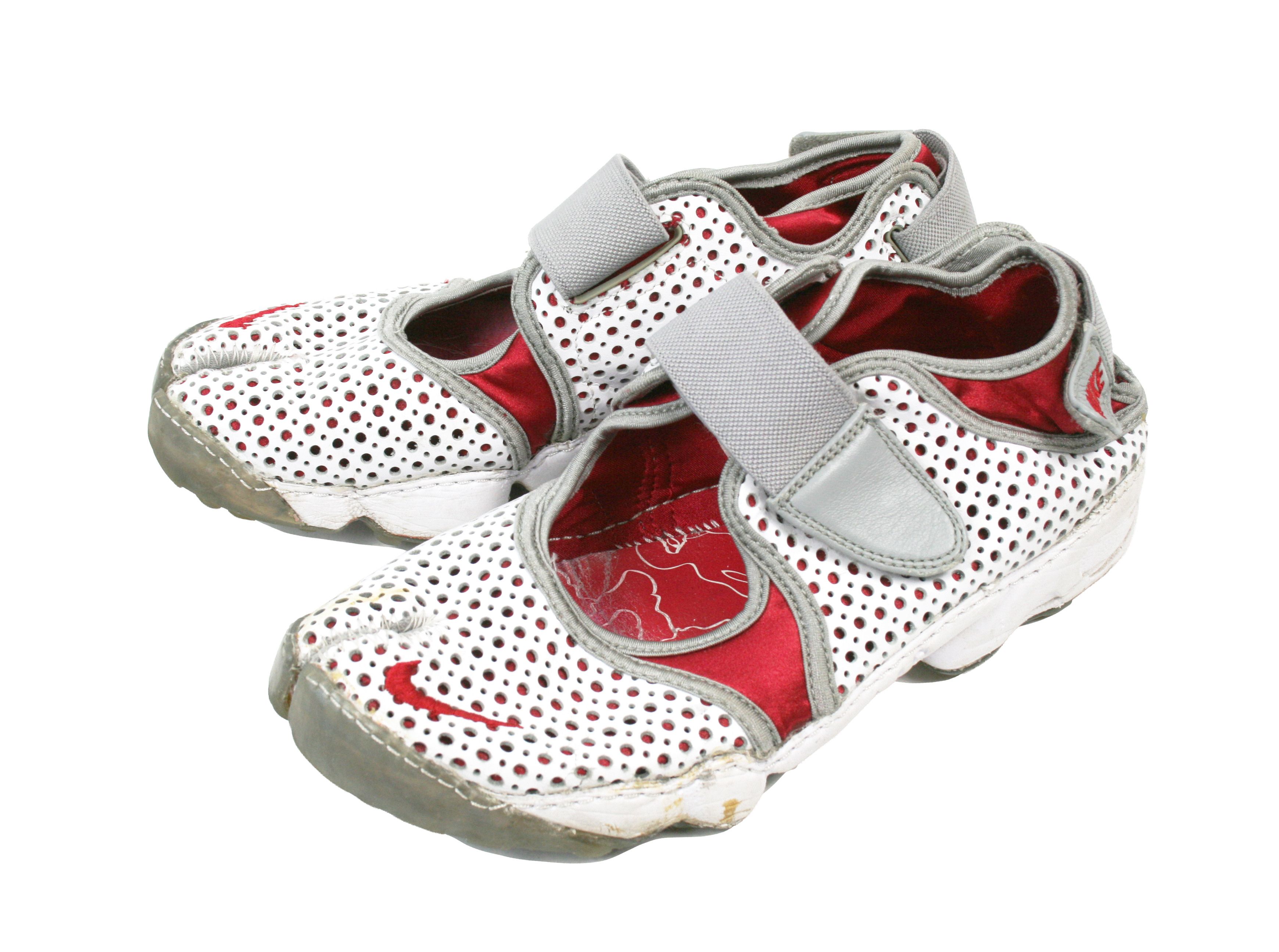 Nike 2008 Perforated Leather Ninja Rift Tabi Y2K Sandals Size US 10 / IT 40 - 2 Thumbnail