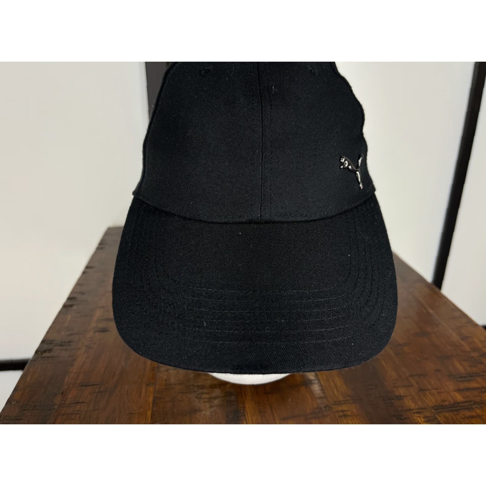 Puma PUMA Hat Cap Snapback One Size Black Silver Logo Adjustable Men Adult Polyester Cap Hat Size ONE SIZE - 4 Thumbnail