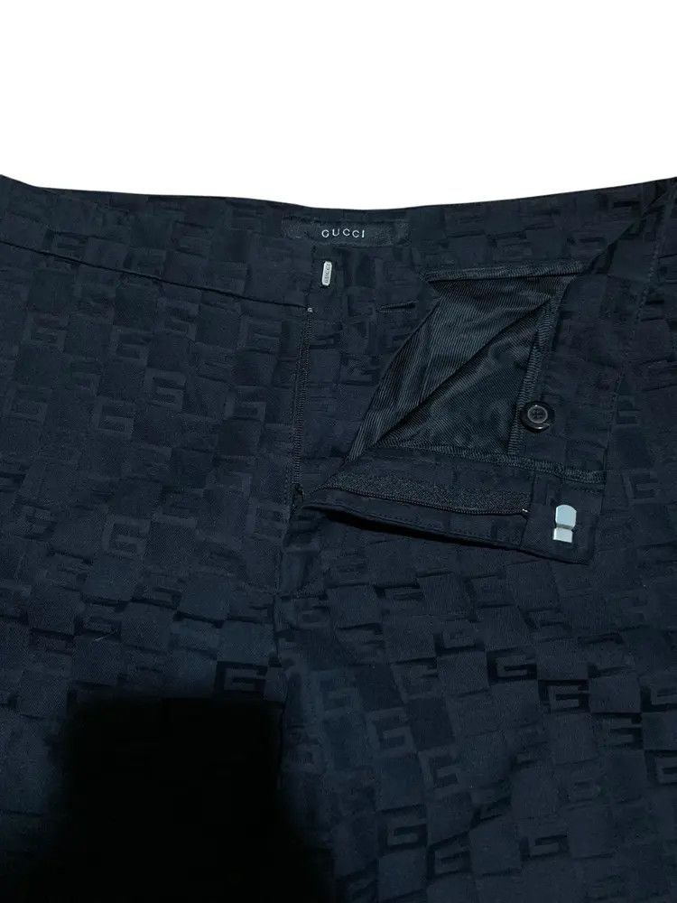 Gucci S/S 2000 Gucci Tom Ford era monogram G pants Size 28" / US 6 / IT 42 - 2 Thumbnail