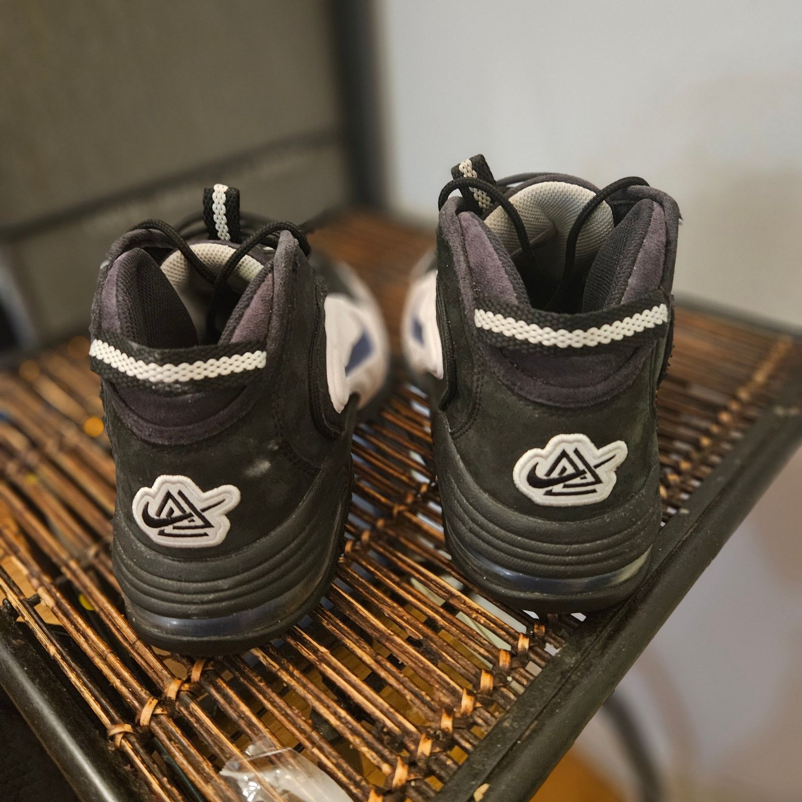 Nike Nike Air Max Penny 1 DM9130-001 Size 10.5 Black/White/Blue Size US 10.5 / EU 43-44 - 4 Thumbnail