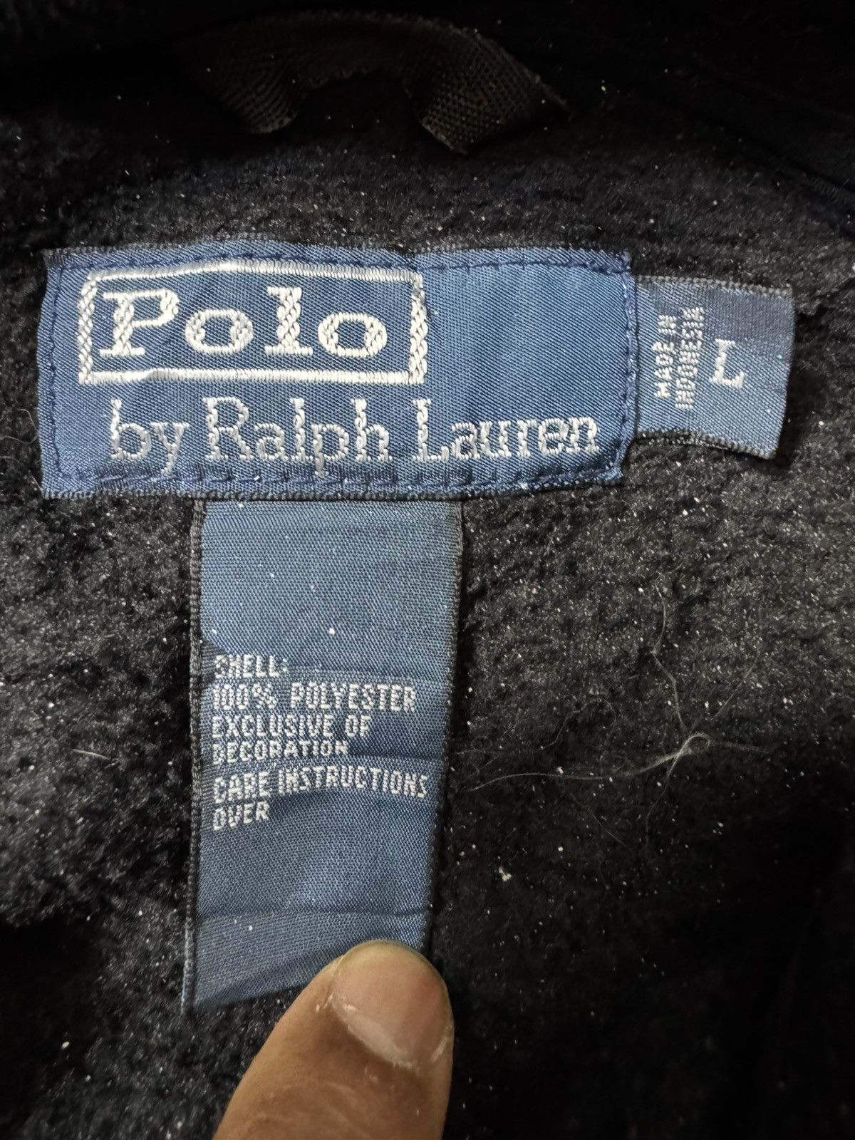 Polo Ralph Lauren × Vintage Polo Ralph Lauren Polartec Clasic fleece jacket Size US L / EU 52-54 / 3 - 5 Thumbnail