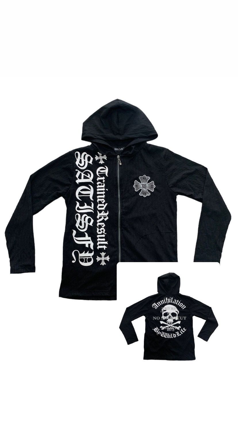If Six Was Nine ‼️WILD LIFE JACKET PUNK POEM BONDAGE SKULL JAPANESE Size US M / EU 48-50 / 2 - 1 Thumbnail