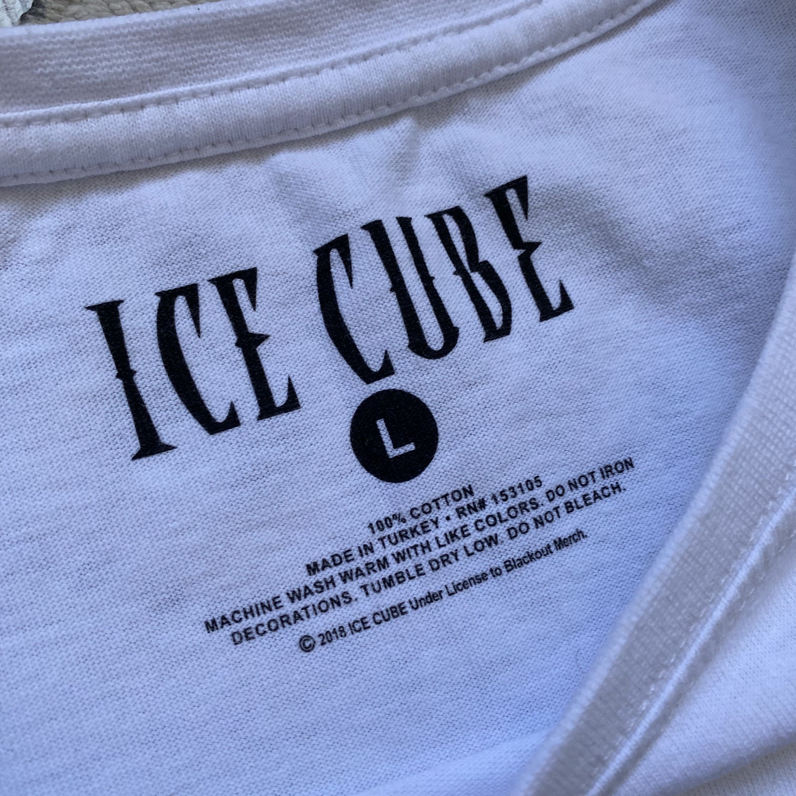 Rap Tees 🎙️Vintage ICE CUBE Rap tee band T-shirt Boyz N The Hood Size US L / EU 52-54 / 3 - 4 Thumbnail
