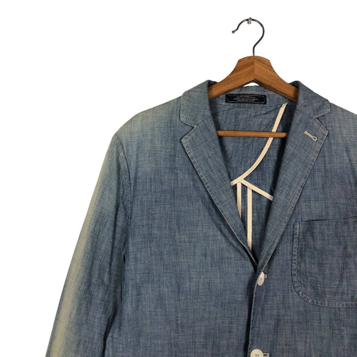 Polo Ralph Lauren 🔥Vintage Polo Ralph Lauren Chore Jacket Sun Faded Design Size US M / EU 48-50 / 2 - 8 Thumbnail