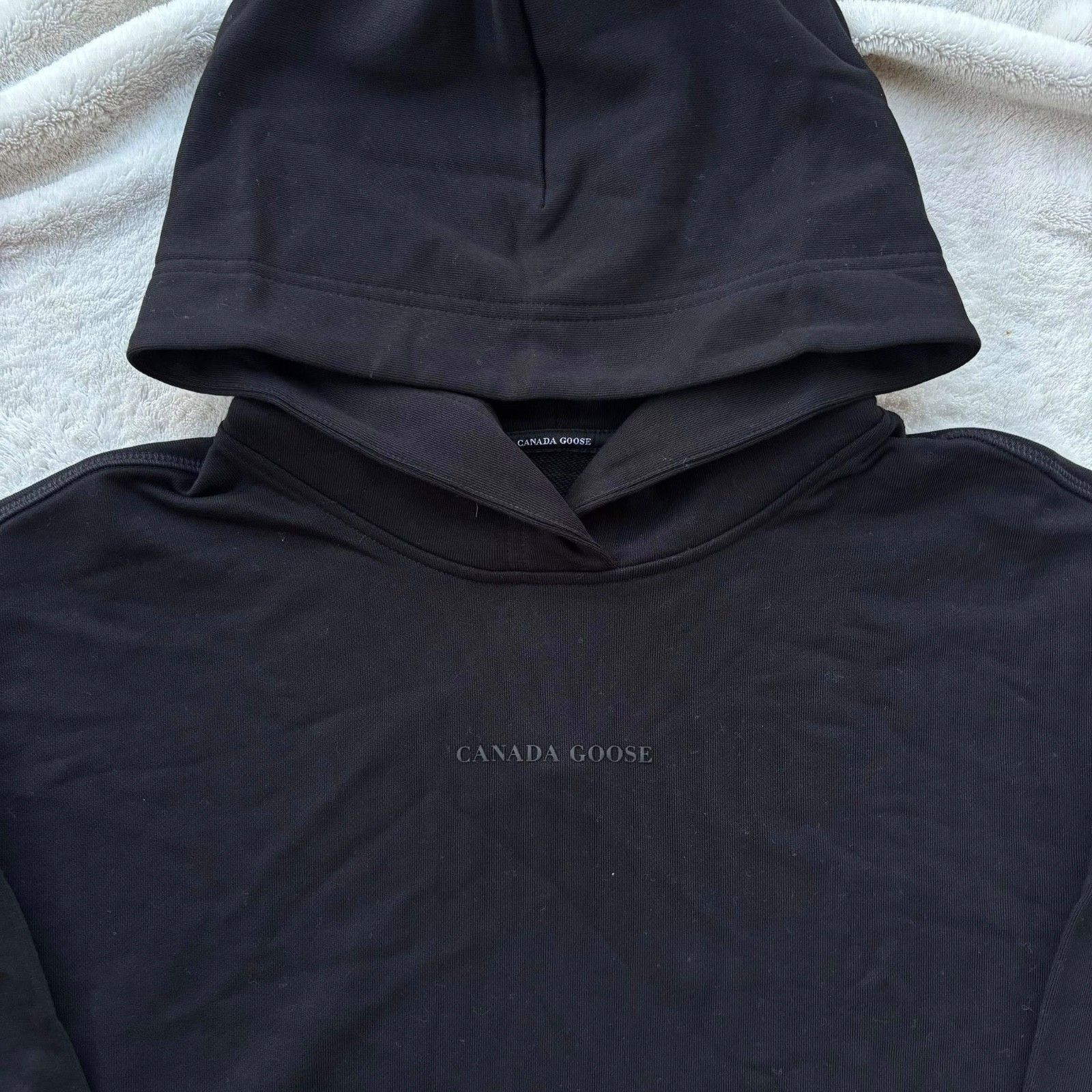 Canada Goose Canada Goose Black Muskoka Relaxed Hoodie - Large - $395 - Size L / US 10 / IT 46 - 2 Thumbnail