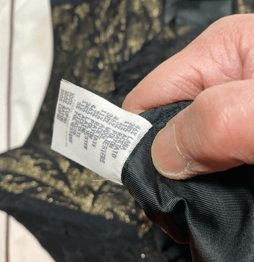 Versace Gianni Versace Gold and Black Double Breasted Vest 50 L Size US L / EU 52-54 / 3 - 7 Thumbnail