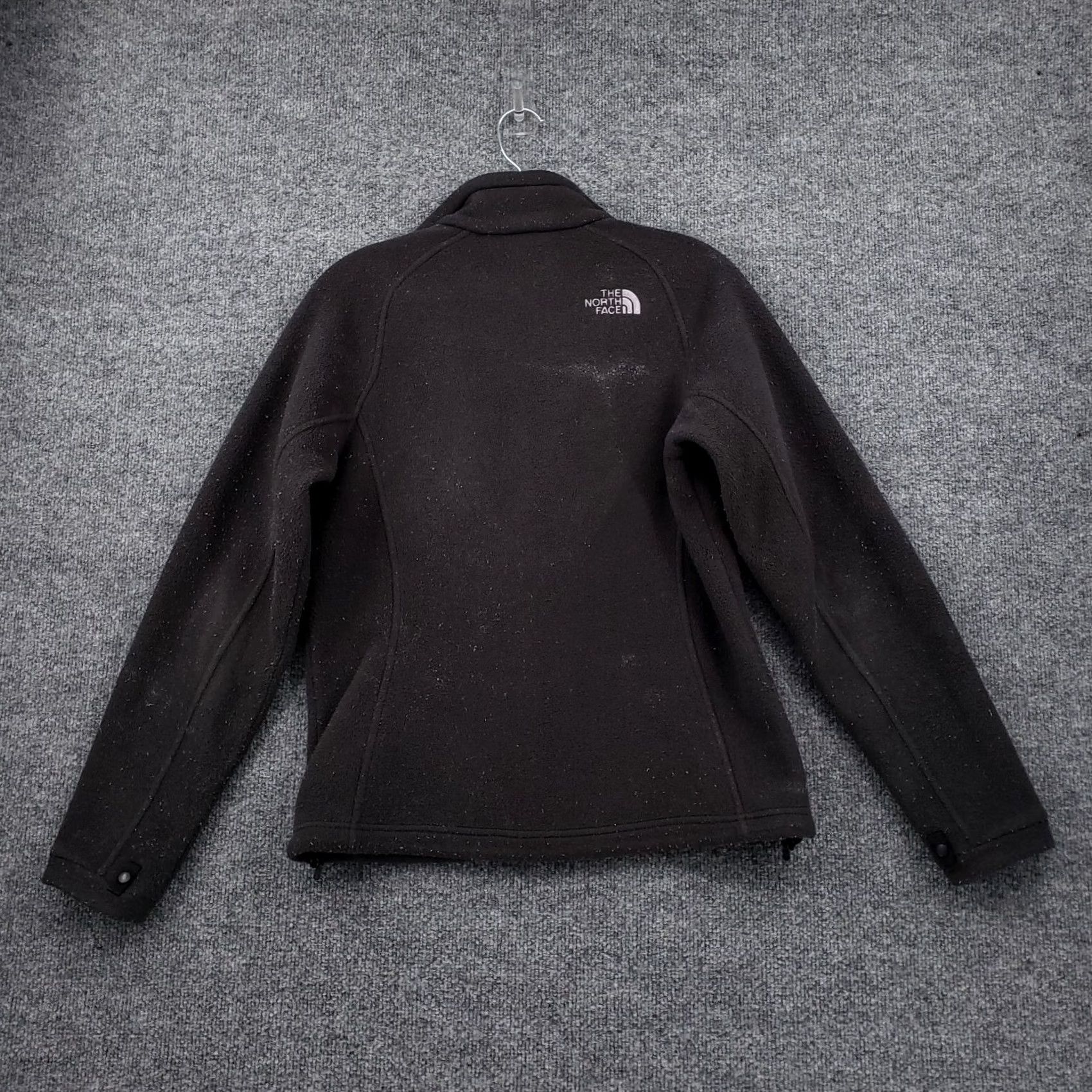The North Face The North Face Jacket Womens S Black Full Zip Fleece Mid-Length Zip Ladies Small Black Full Zip Jacket Size S / US 4 / IT 40 - 2 Thumbnail