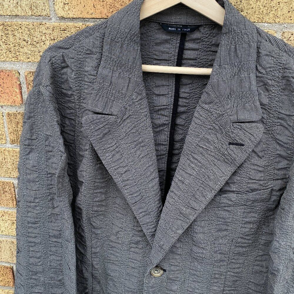 Giorgio Armani RARE Giorgio Armani Black Label Borgo 21 Spandex Striped Co Size US XL / EU 56 / 4 - 1 Thumbnail