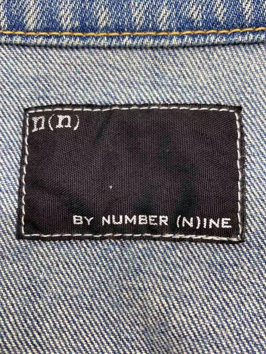Number (N)ine Aged Zip Denim Jacket Size US XL / EU 56 / 4 - 6 Thumbnail