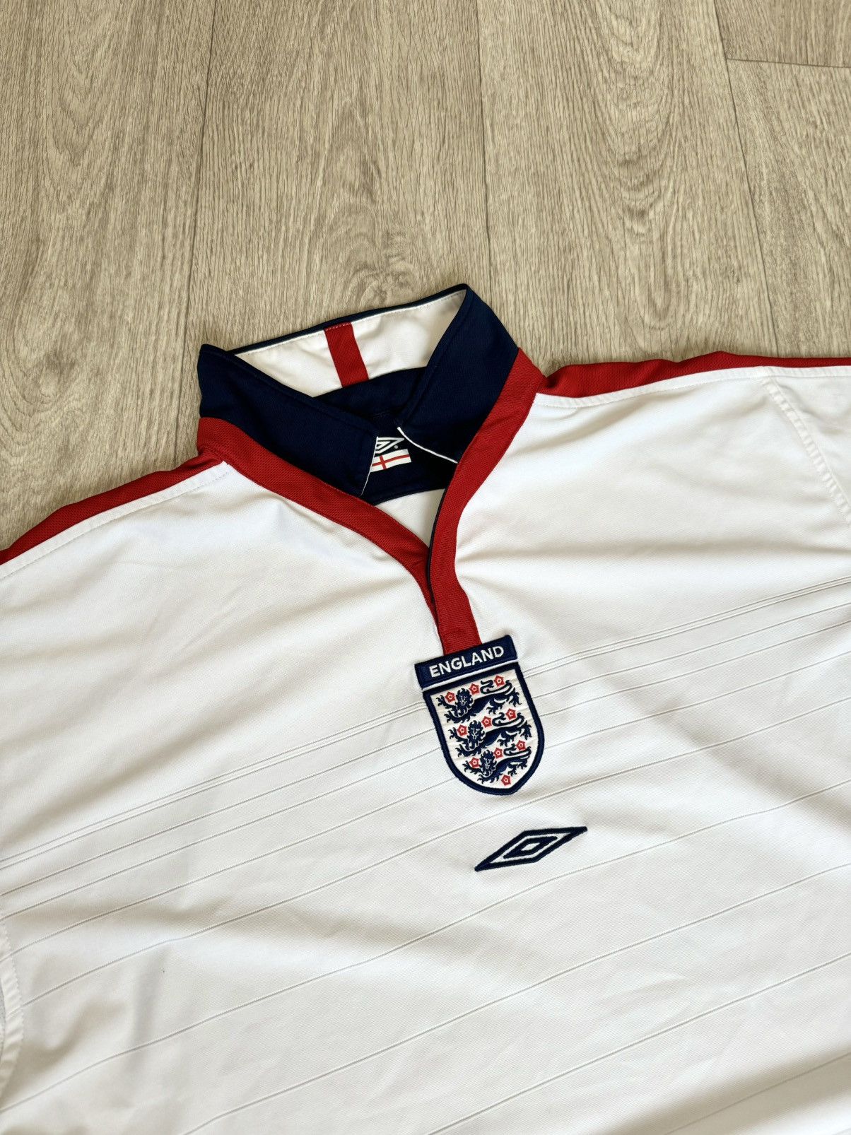 Umbro 🔷Vintage Umbro England 2003/05 Soccer jersey🔷 Size US XL / EU 56 / 4 - 2 Thumbnail