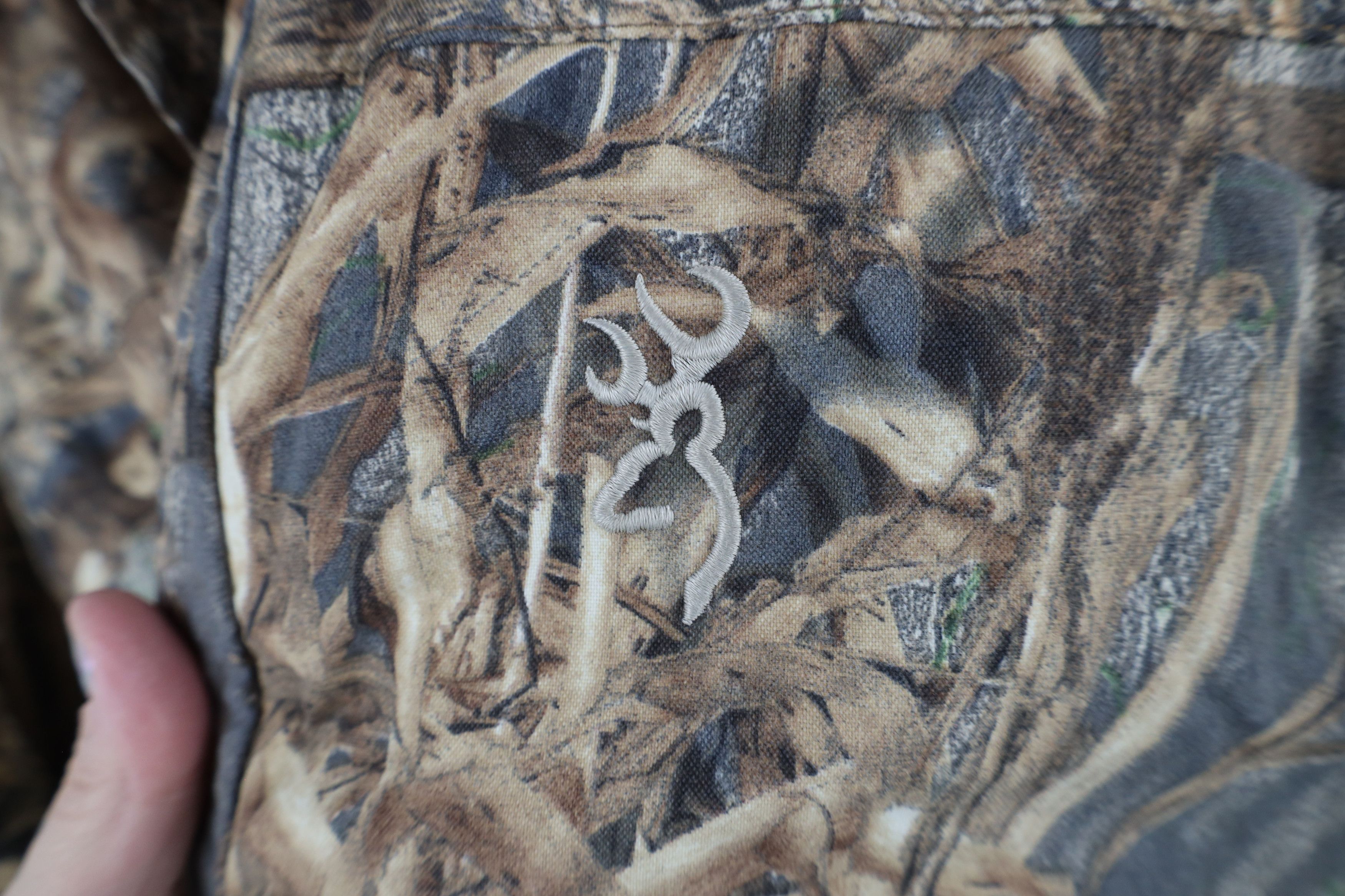 Vintage Vintage 90s Streetwear Duck Blind Camouflage Quilted Jacket Size US XL / EU 56 / 4 - 4 Thumbnail