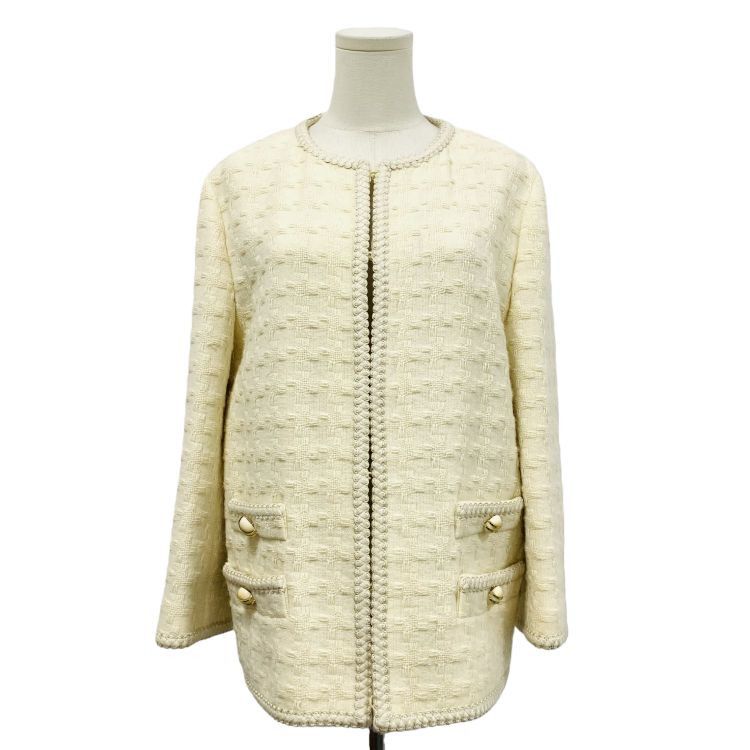 Gucci Gucci Textured Braided Jacket Size 42 Size M / US 6-8 / IT 42-44 - 1 Thumbnail