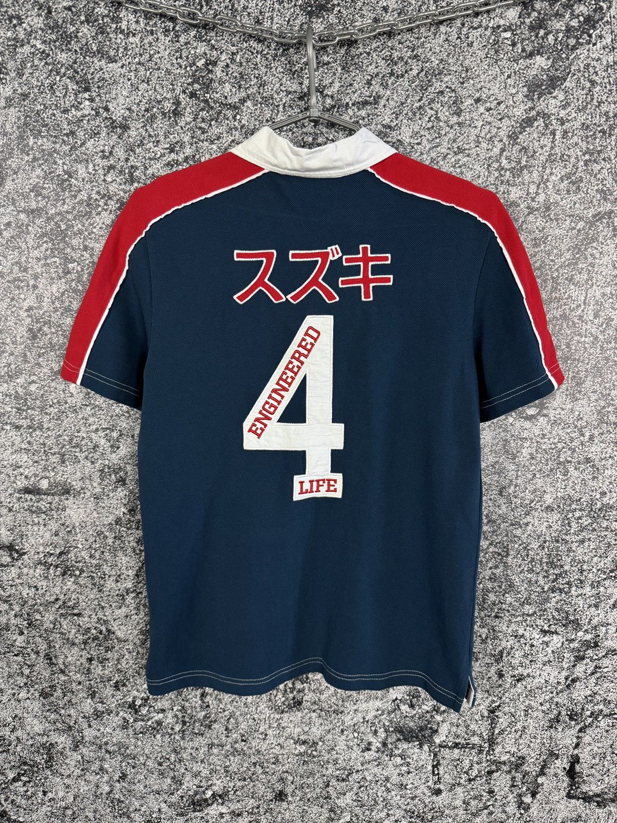Vintage Suzuki Racing Polo Shirt Motor Co Japan Engineered Size S Size US S / EU 44-46 / 1 - 11 Thumbnail