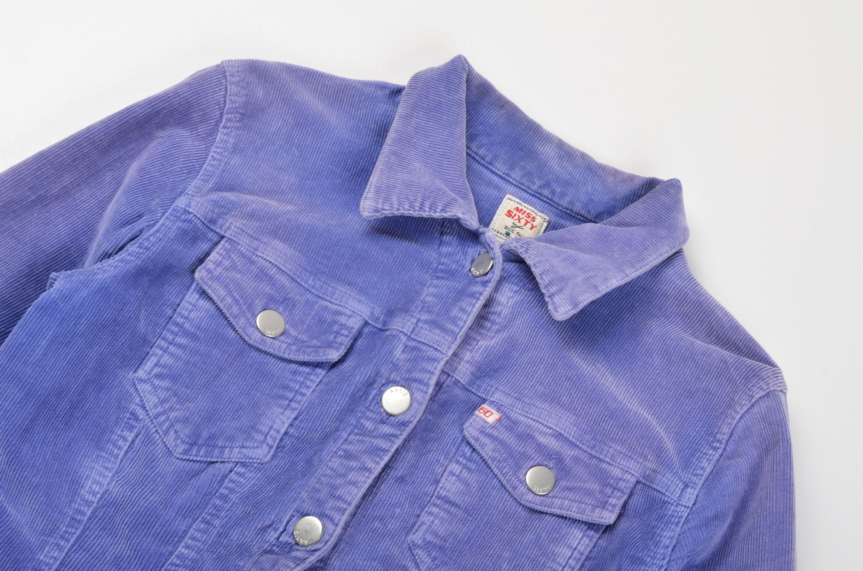 Miss Sixty Vintage Miss Sixty Y2K Corduroy Purple Jacket Size M / US 6-8 / IT 42-44 - 5 Thumbnail