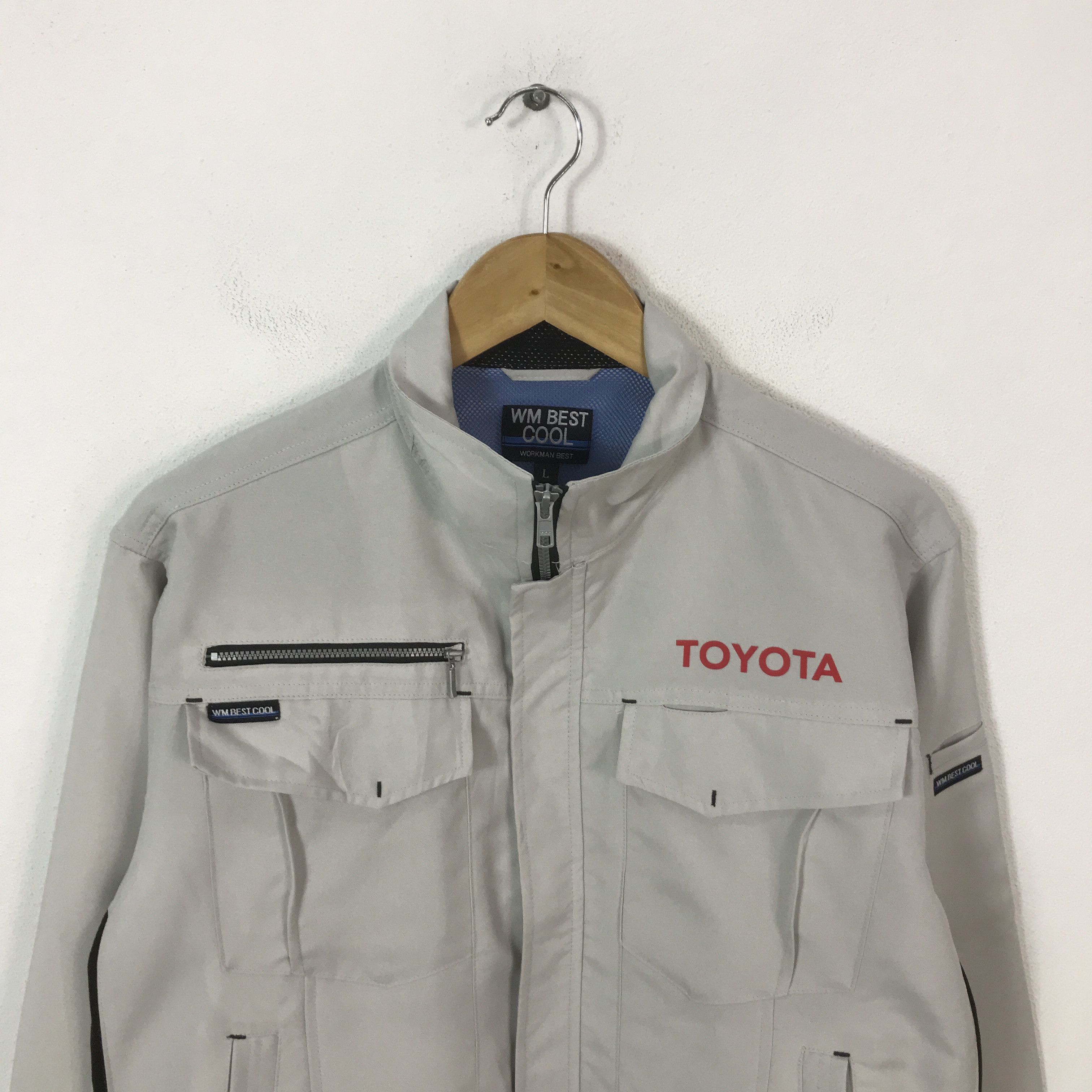 Japanese Brand Vtg toyota racing jacket K70B17 Size US L / EU 52-54 / 3 - 3 Thumbnail