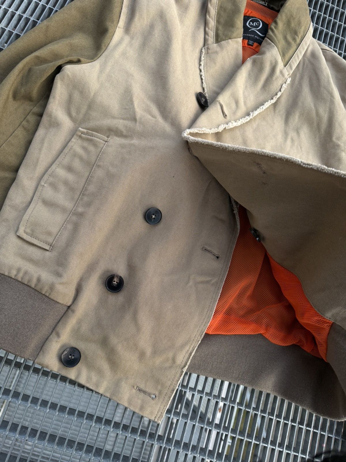 McQ Alexander McQueen McQ By Alexander McQueen Double Breasted Work Type Jacket Size US M / EU 48-50 / 2 - 6 Thumbnail