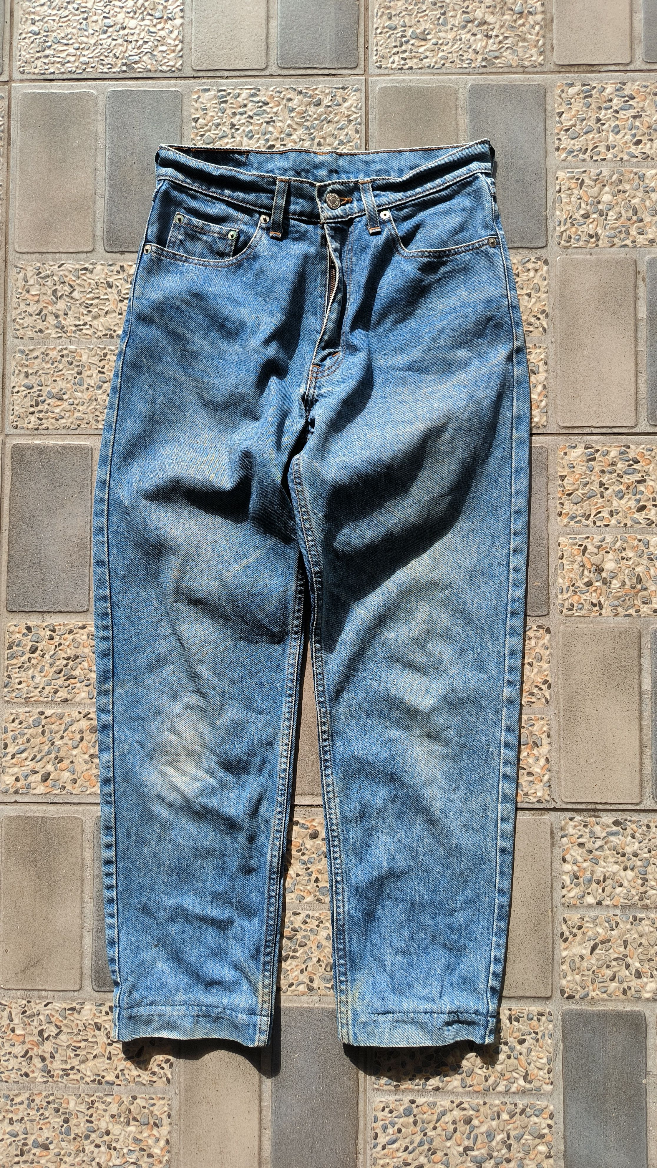 Levi's Vintage 1980s Levis Big E Fontana Green Tab Jeans Size US 30 / EU 46 - 8 Thumbnail