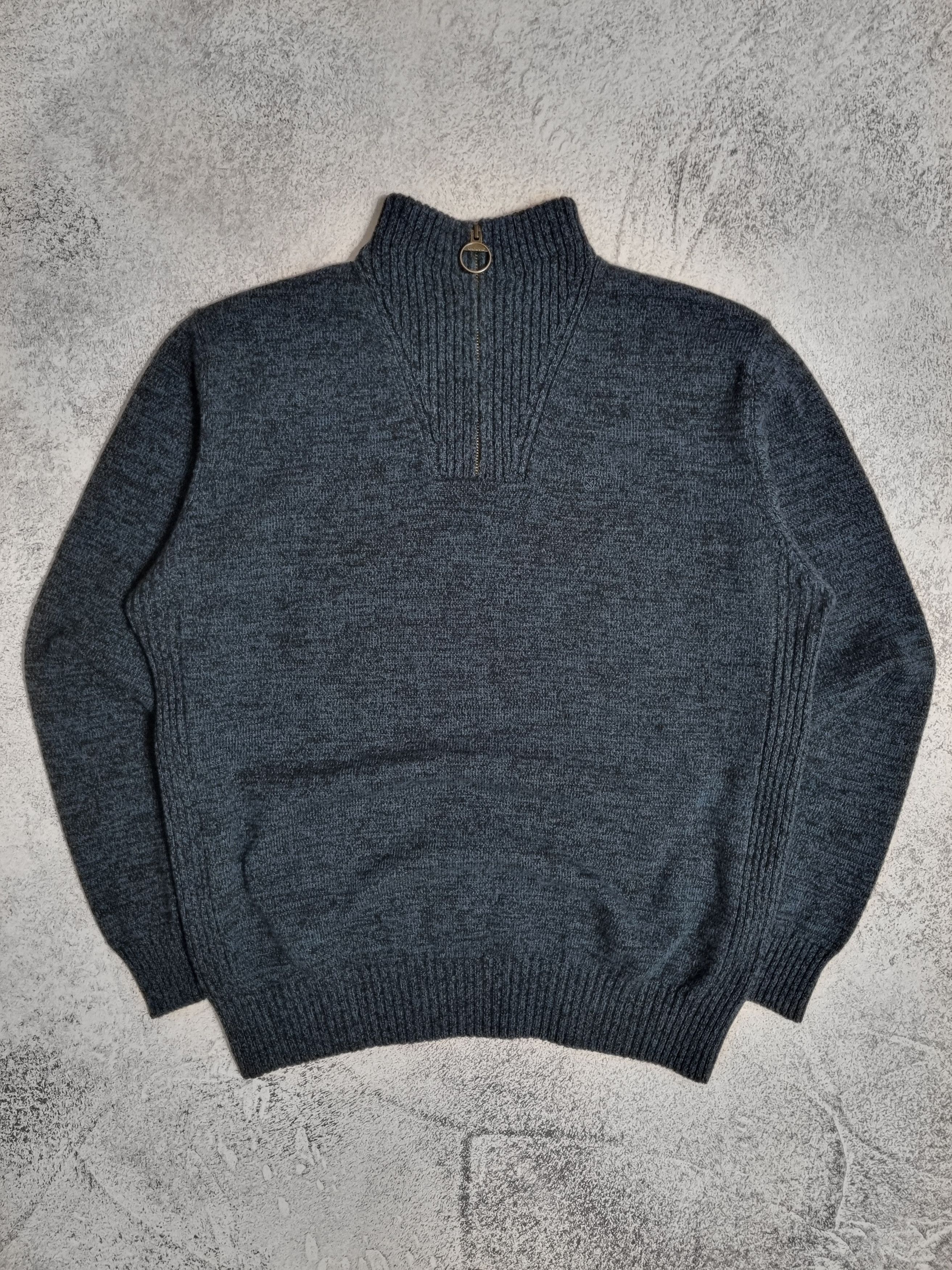 Barbour Wool Knit 1/3 Sweater