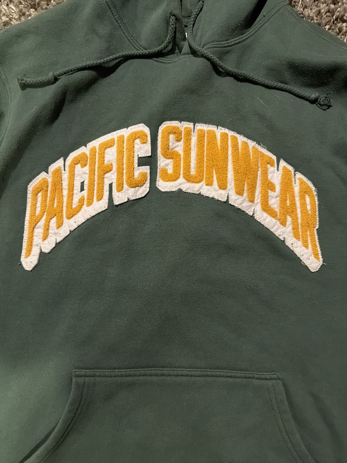 Pacsun Green Pacific Sunwear Hoodie Size US M / EU 48-50 / 2 - 2 Thumbnail
