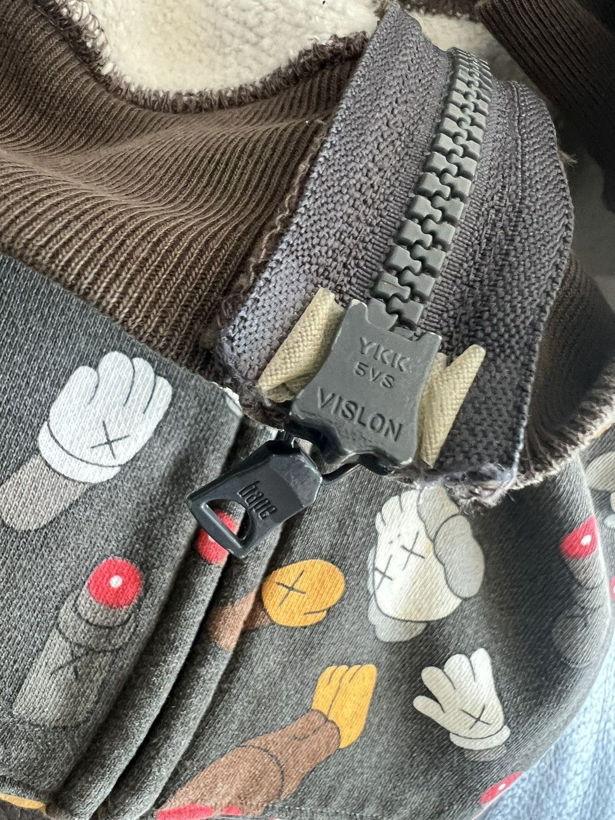 Bape × Kaws Bape x Kaws Baby Milo Slaughter Dissected Full Zip Hoodie Size US M / EU 48-50 / 2 - 7 Thumbnail