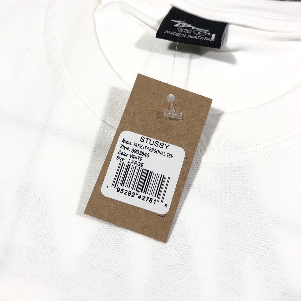 Stussy × Vintage Stussy Take It Personal Tee Size US L / EU 52-54 / 3 - 7 Thumbnail