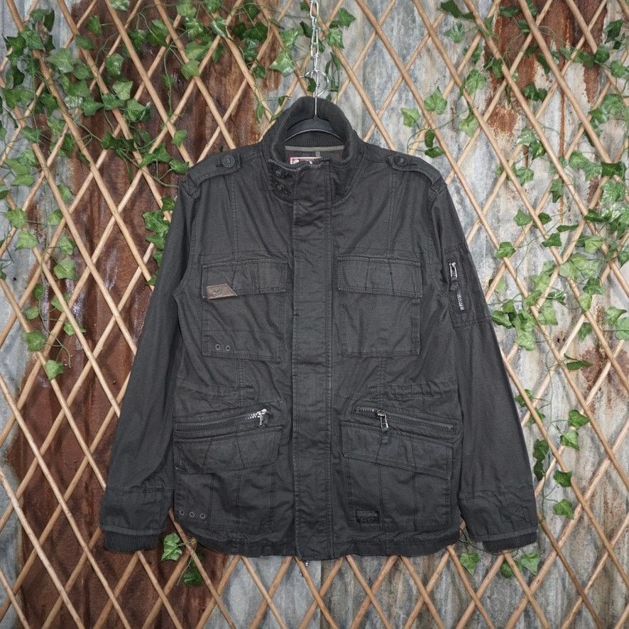 Fox Racing Vintage Y2K fox racing riders cargo utility 00s bike jacket Size US M / EU 48-50 / 2 - 1 Thumbnail