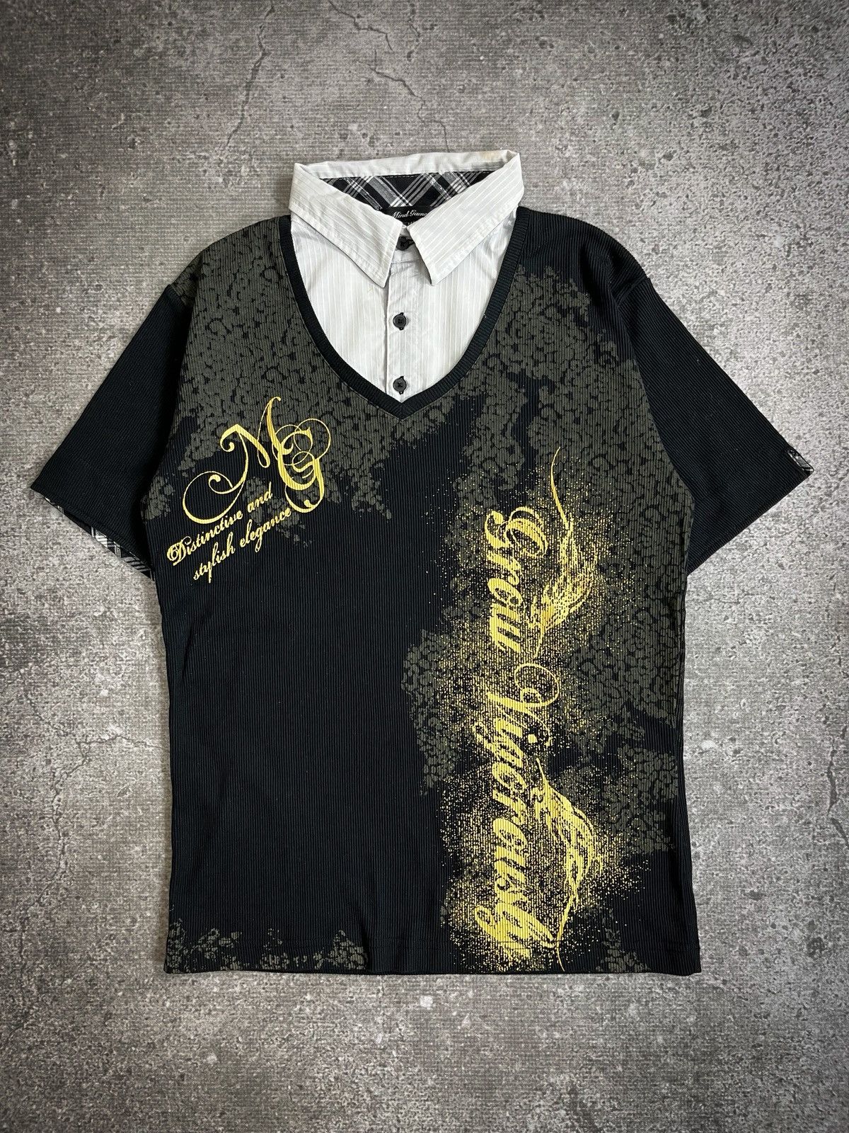 If Six Was Nine Mind Games Graphic Poem Double Layered T-shirt Size US M / EU 48-50 / 2 - 1 Thumbnail