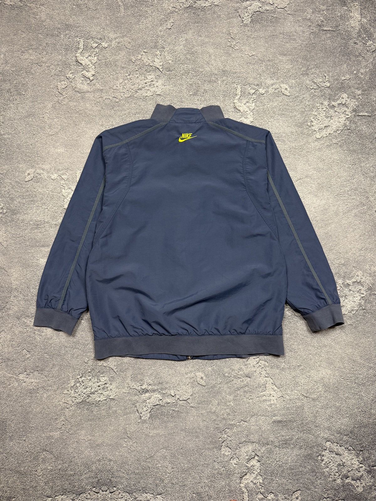 Nike × Vintage 00s Vintage Nike Air Nylon Light Jacket Swoosh Logo Rare Size US M / EU 48-50 / 2 - 2 Thumbnail