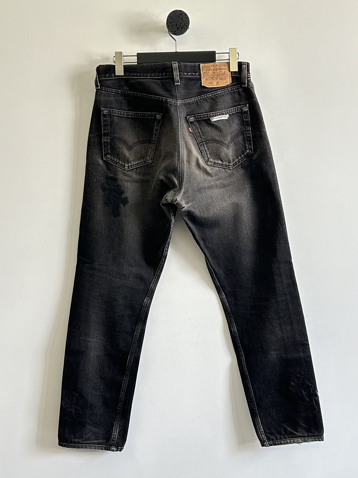 Chrome Hearts Chrome Hearts Vintage 501 Jeans Size US 32 / EU 48 - 2 Thumbnail