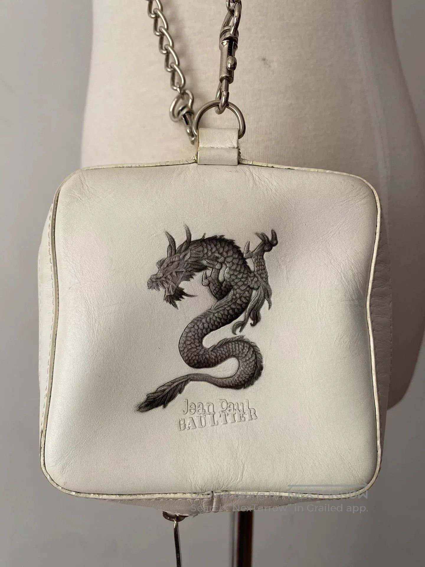 Vivienne Westwood jean paul gaultier white dragon crossbody bag. Size ONE SIZE - 1 Thumbnail