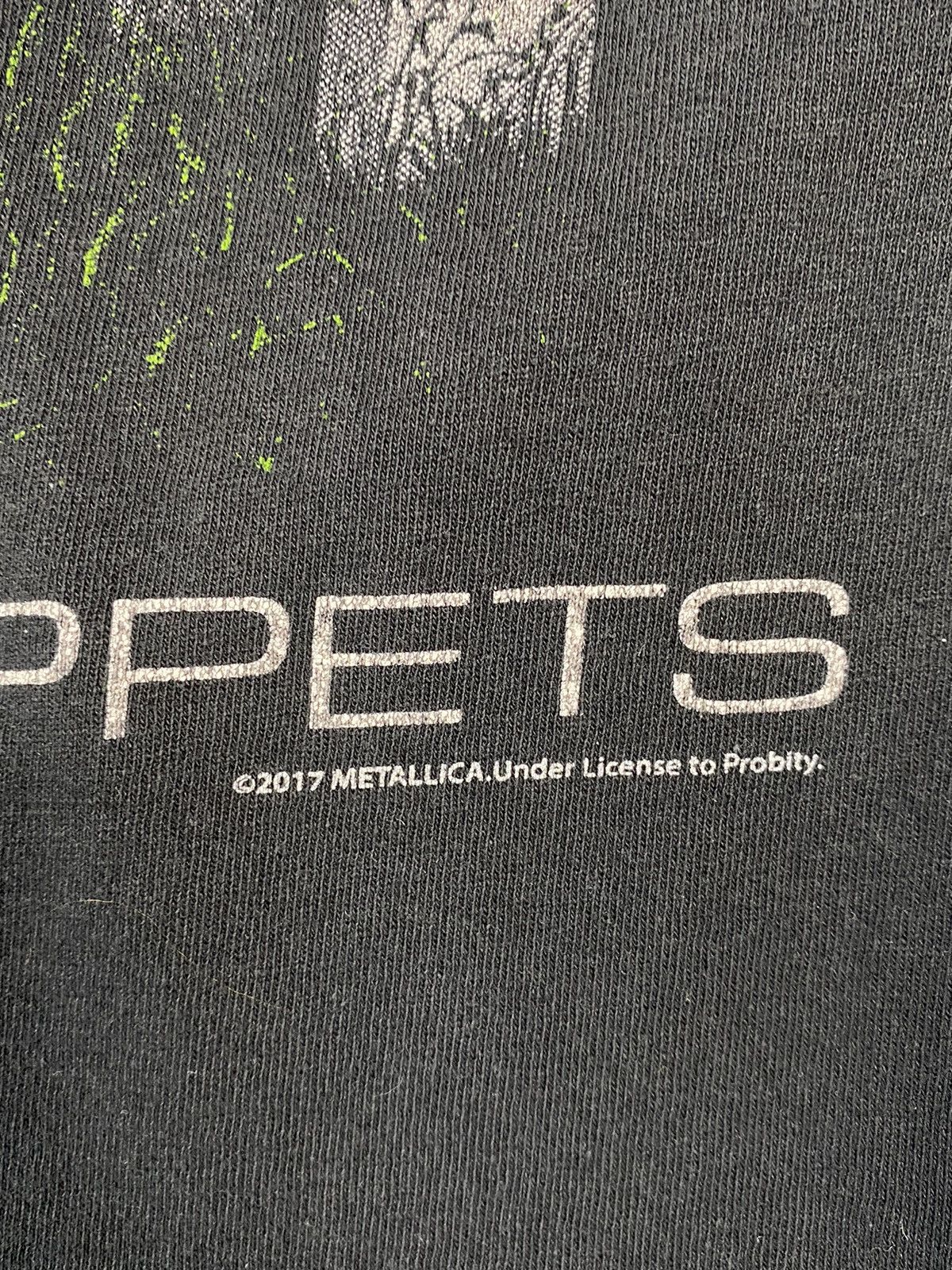 Metallica Metallica Master Of Puppets 2017 Rock Band T-Shirt Size L Size US L / EU 52-54 / 3 - 11 Thumbnail