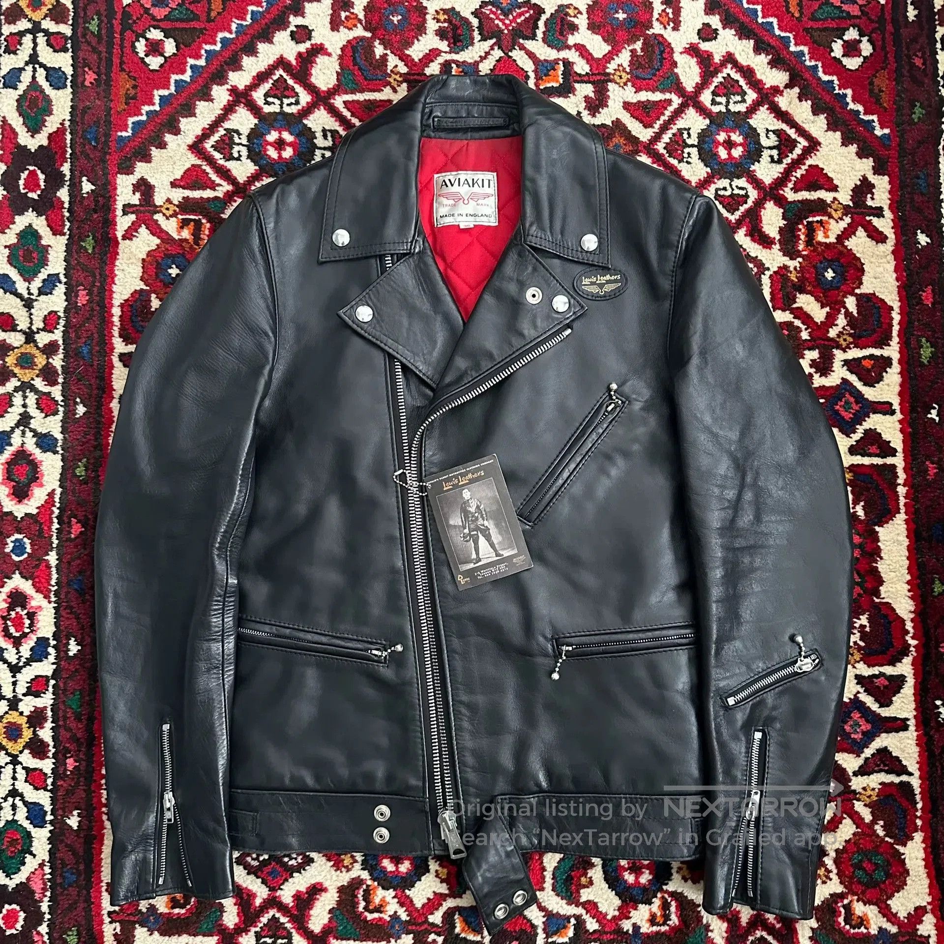 Lewis Leathers lewis leathers classic black leather jacket. Size US S / EU 44-46 / 1 - 2 Thumbnail