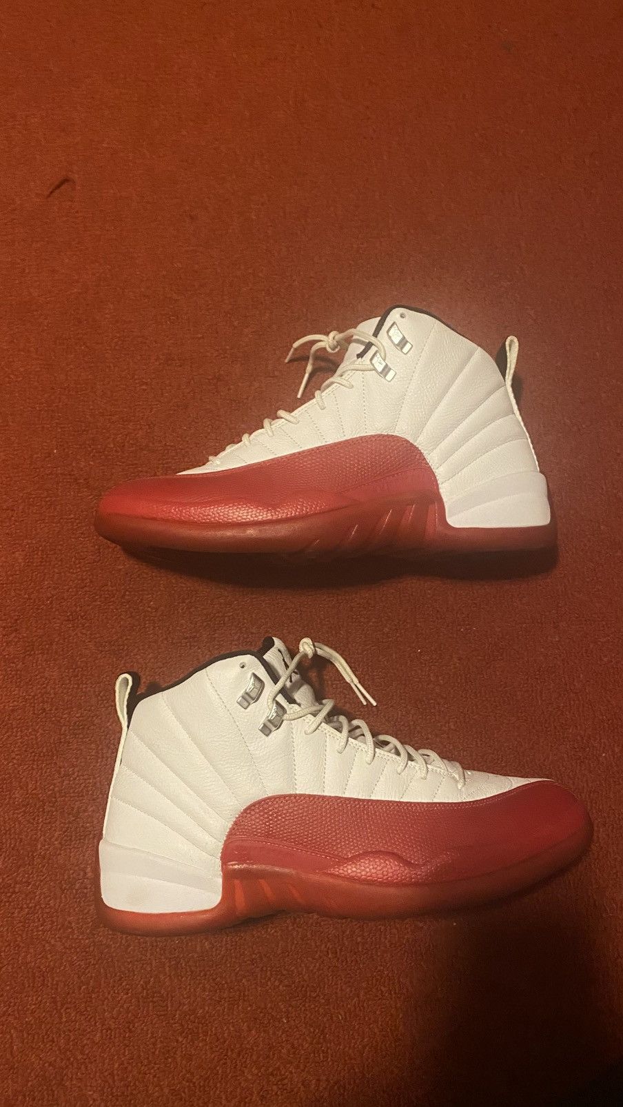 Jordan Brand Jordan 12 Red Size US 12 / EU 45 - 2 Thumbnail