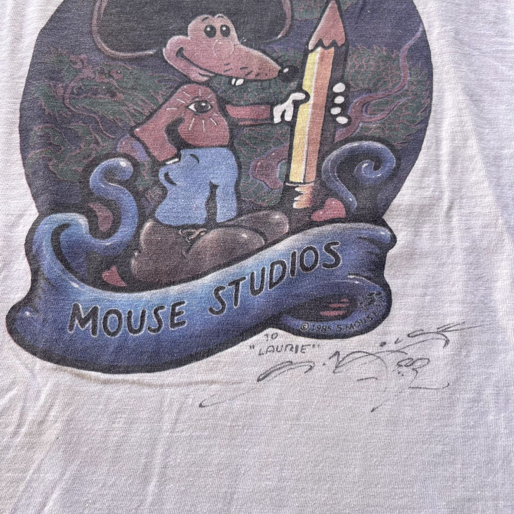 Hanes VINTAGE Grateful Dead Stanley Mouse Long Sleeve T-Shirt Mens XS White 80s Art Music Logo Size US XS / EU 42 / 0 - 3 Thumbnail