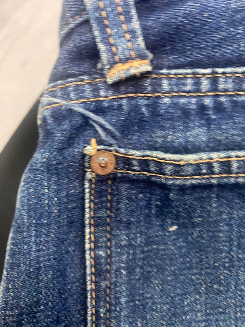 If Six Was Nine Vintage Paul Smith Red Ear Selvegde Distressed Denim Size US 28 / EU 44 - 11 Thumbnail