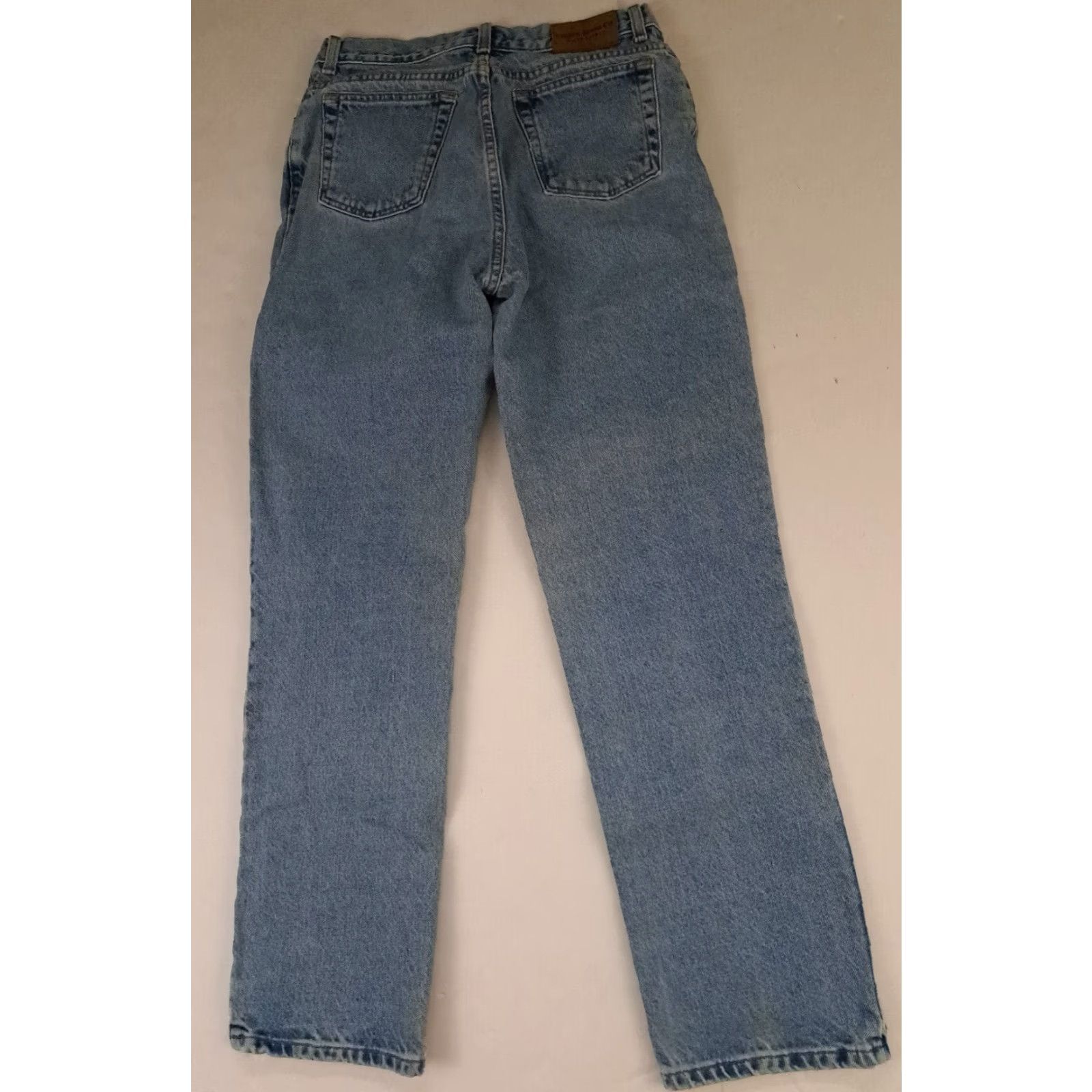 Ralph Lauren Lauren Jeans Co. Jeans Women Size 10 Blue Dark Straight 30" Waist 29.5" Inseam Ralph Lauren Size 32" / US 10 / IT 46 - 4 Thumbnail
