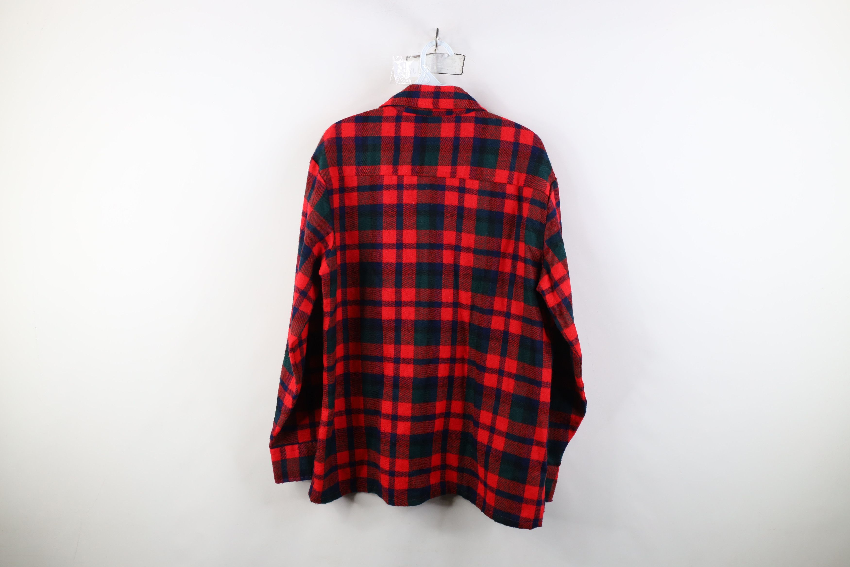 Vintage Vintage 70s Streetwear Button Shirt Jacket Jac Shirt Plaid Size US M / EU 48-50 / 2 - 11 Thumbnail