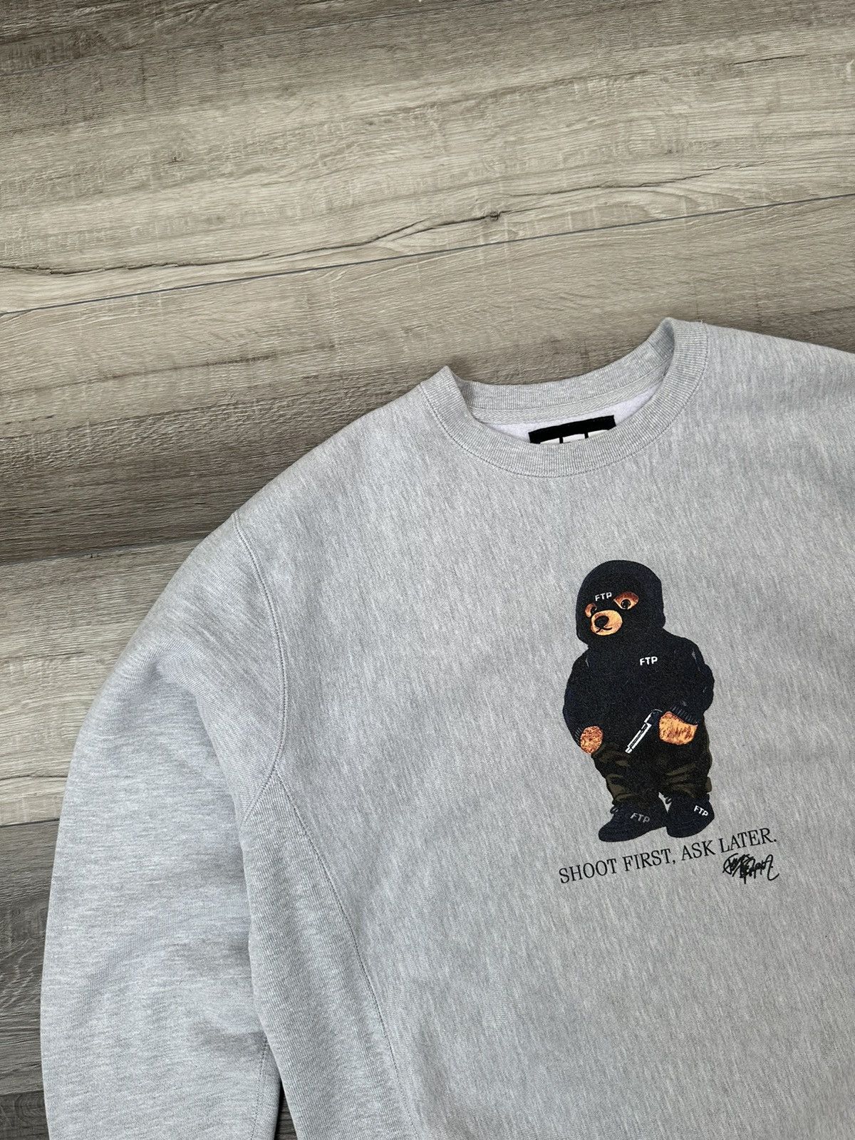 Fuck The Population Fuck The Population FTP "Shoot First, Ask Later" Sweatshirt Size US M / EU 48-50 / 2 - 4 Thumbnail