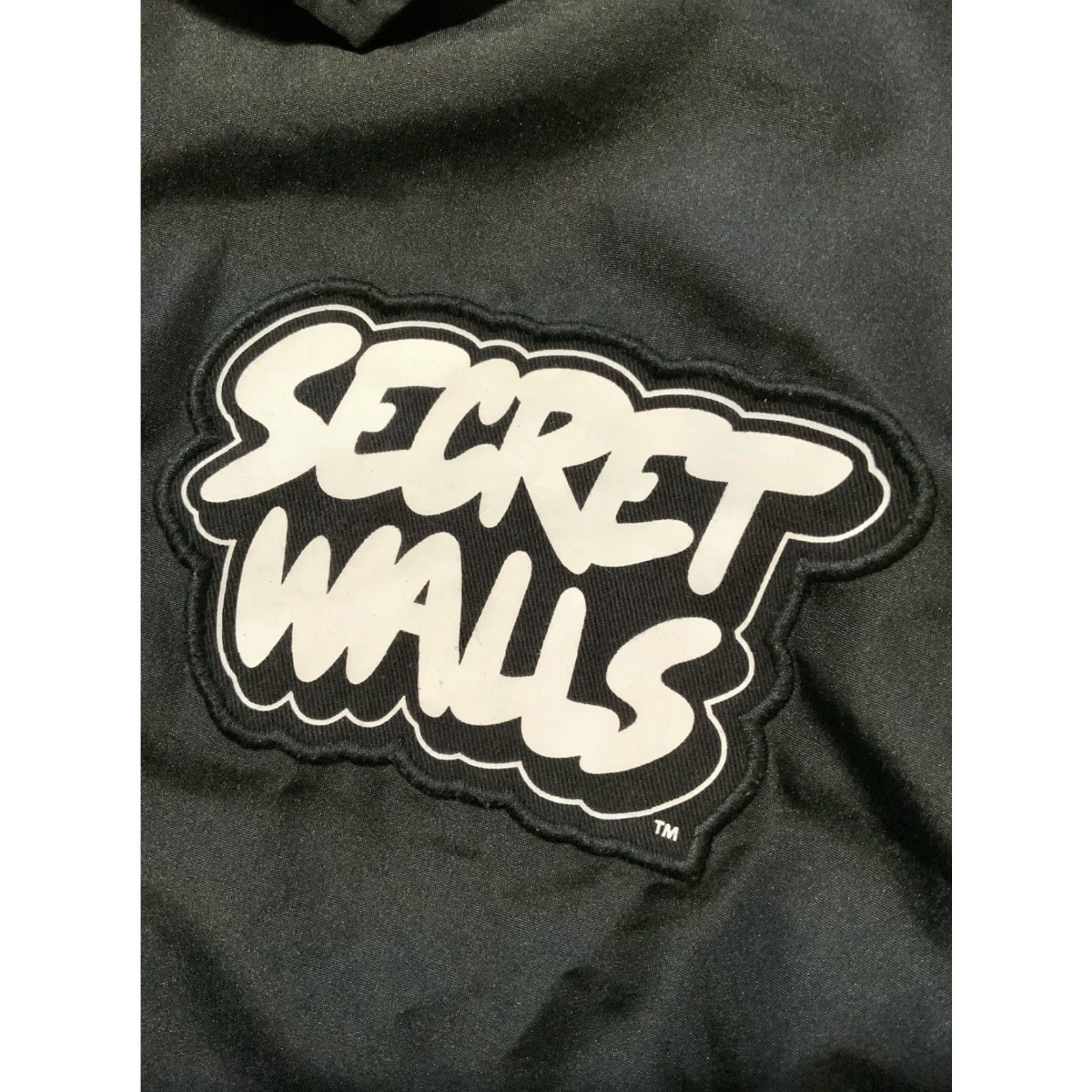 Vintage Secret Wells SYLA Support Your Local Artist Coaches Black Windbreaker Jacket M MD Windbreaker Jacket Men Black 47 Size US M / EU 48-50 / 2 - 7 Thumbnail