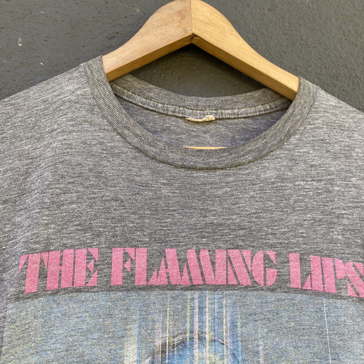 Band Tees Thrashed Vintage Y2K The Flaming Lips Band ERD GRUNGE TEE Size US XL / EU 56 / 4 - 4 Thumbnail