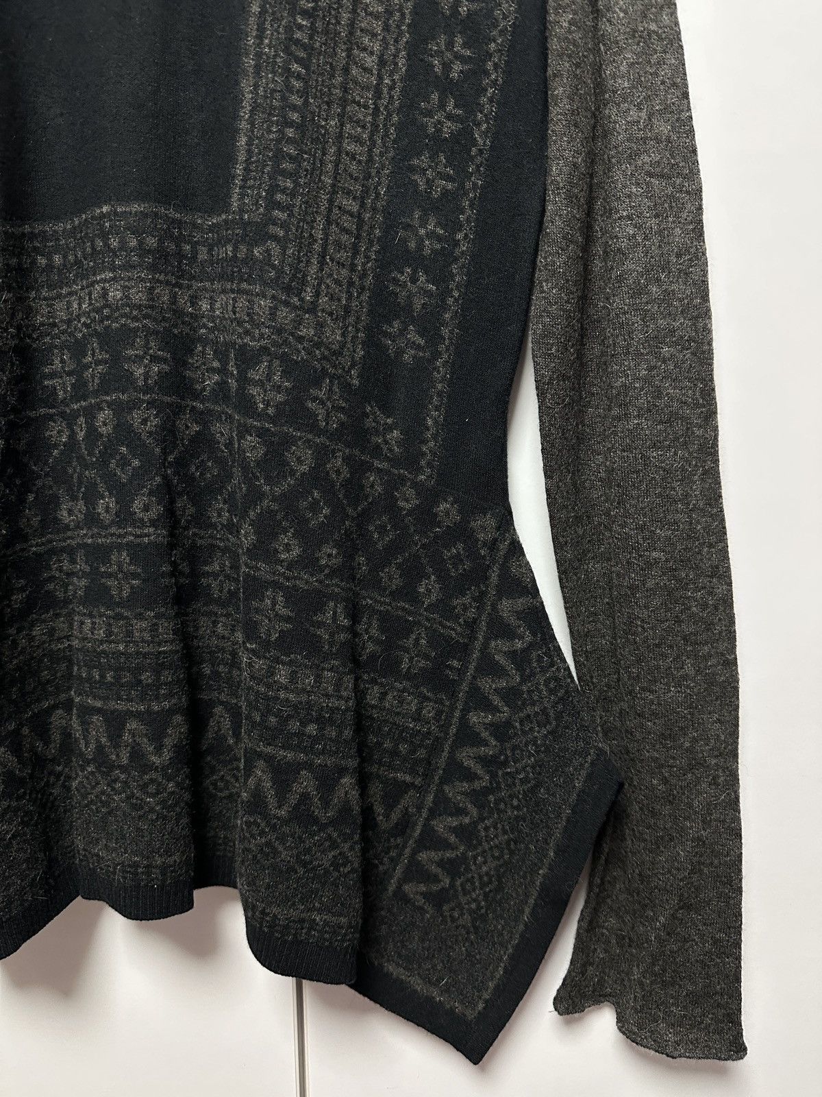 Other HIGH USE wool-laine sweater, unique, rare, Y2k Size M / US 6-8 / IT 42-44 - 4 Thumbnail
